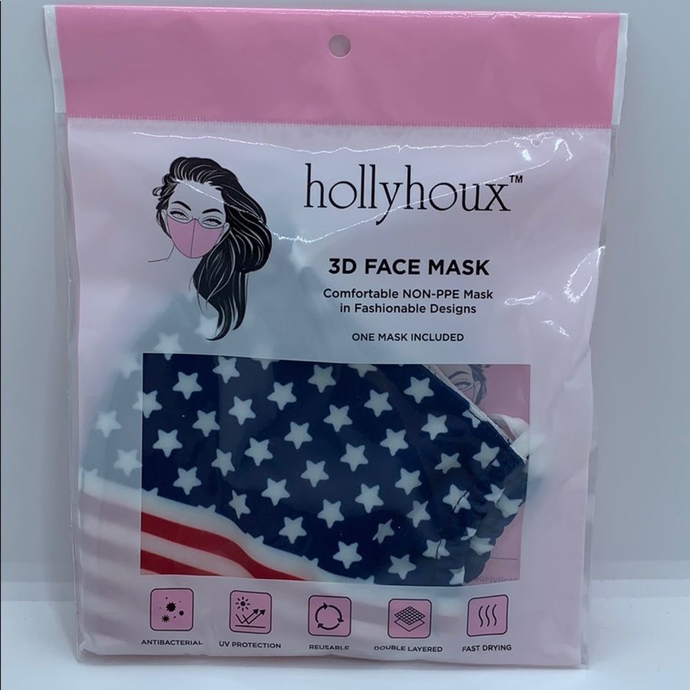 NWT HollyHoux 3D Face Mask